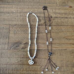 Chic Heart Star Pendant  Necklace Lot